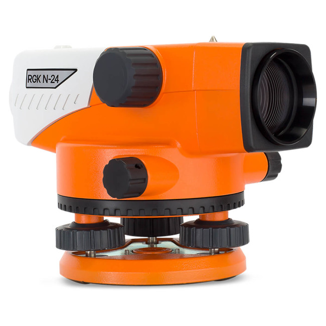 Комплект оптический нивелир RGK N-24 + штатив S6-N + рейка AMO S4 в Красноярске Комплект оптический нивелир RGK N-24 + штатив S6-N + рейка AMO S4 в Красноярске