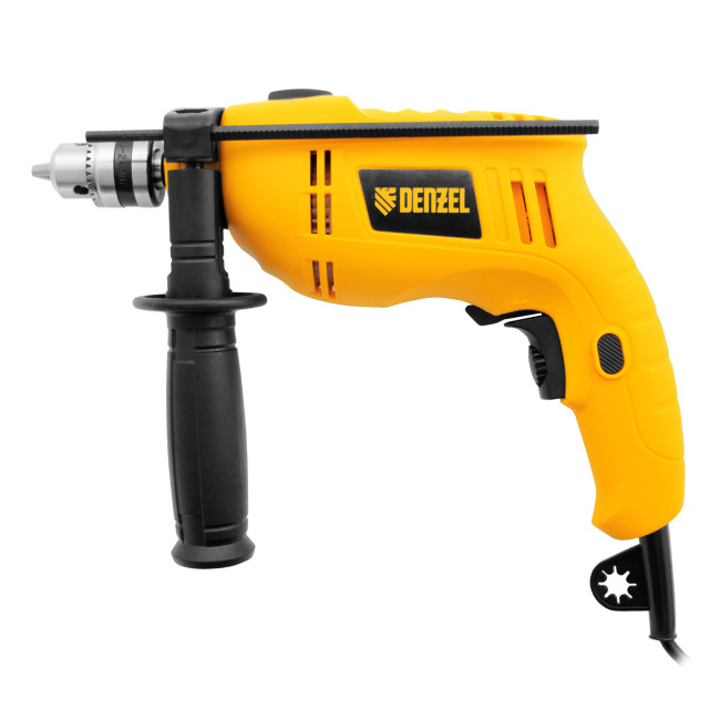 Дрель ударная ID-550, 550 Вт, 0-2900 об/мин, 46400 уд/мин Denzel в Красноярске