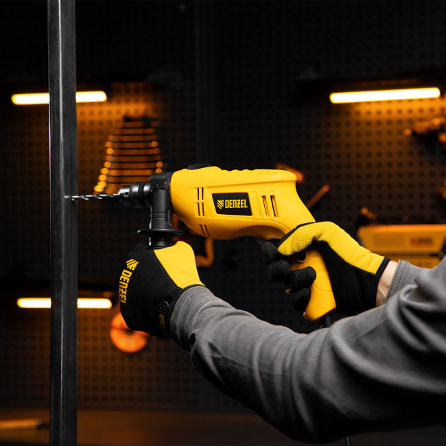 Дрель ударная ID-550, 550 Вт, 0-2900 об/мин, 46400 уд/мин Denzel в Красноярске