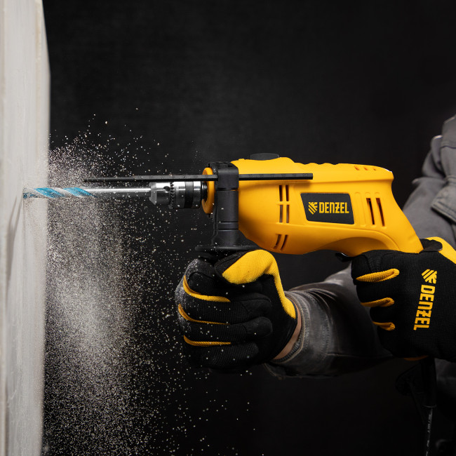 Дрель ударная ID-550, 550 Вт, 0-2900 об/мин, 46400 уд/мин Denzel в Красноярске