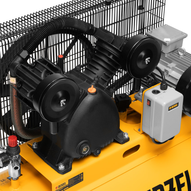 Компрессор воздушный рем. привод BCV 4000-T/200, 4,0 кВт, 200 литров, 690 л/мин Denzel в Красноярске Компрессор воздушный рем. привод BCV 4000-T/200, 4,0 кВт, 200 литров, 690 л/мин Denzel в Красноярске