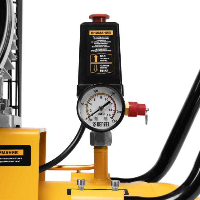 Компрессор воздушный рем. привод BCV 4000-T/200, 4,0 кВт, 200 литров, 690 л/мин Denzel в Красноярске Компрессор воздушный рем. привод BCV 4000-T/200, 4,0 кВт, 200 литров, 690 л/мин Denzel в Красноярске