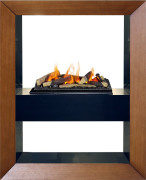 Каминокомплект Boxx - Орех с очагом Cassette 600 LNH-INT (с дровами) Каминокомплект Boxx - Орех с очагом Cassette 600 LNH-INT (с дровами)