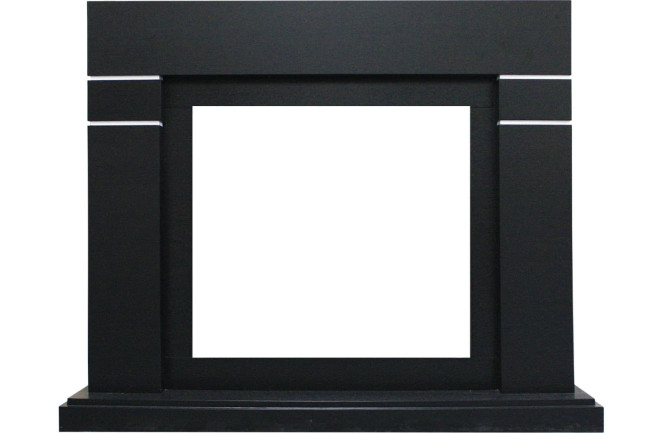 Каминокомплект Lindos - Черный (Высота 985мм) с очагом Dioramic 28 LED FX в Красноярске