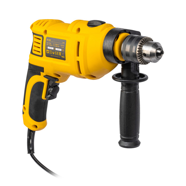 Дрель ударная ID-650, 650 Вт, 0-3000 об/мин, 48000 уд/мин Denzel в Красноярске