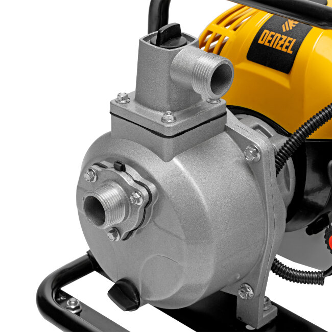 Мотопомпа бензиновая для чистой воды PX-25, 52 см3, 1", 170 л/мин, глуб 8 м, напор 30 м Denzel в Красноярске