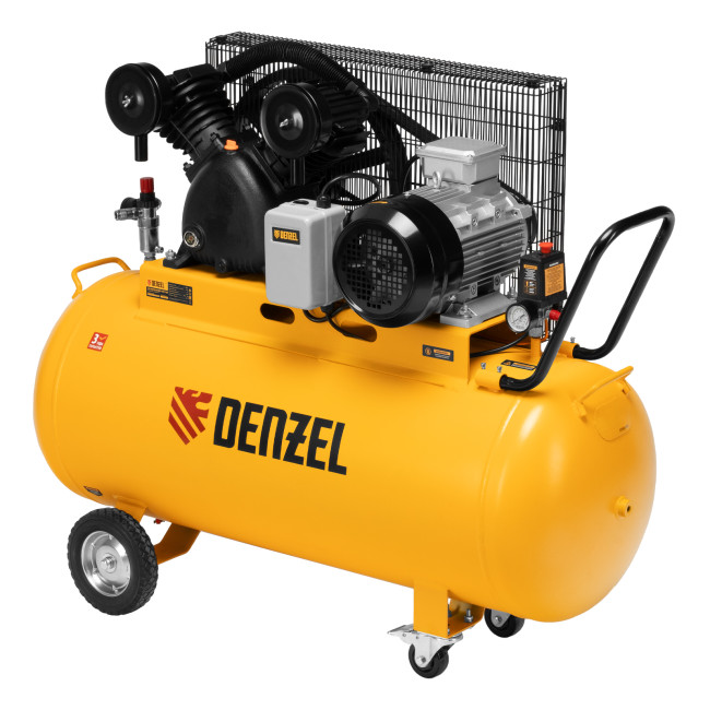 Компрессор воздушный рем. привод BCV 5500-T/200, 5,5 кВт, 200 литров, 850 л/мин Denzel в Красноярске