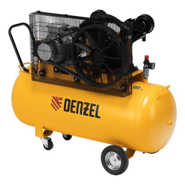 Компрессор воздушный рем. привод BCV 5500-T/200, 5,5 кВт, 200 литров, 850 л/мин Denzel в Красноярске