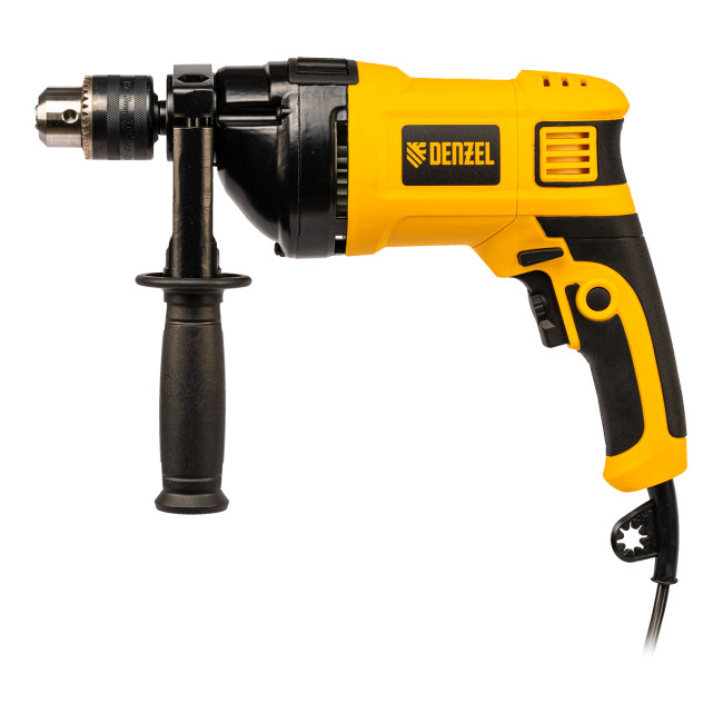 Дрель ударная ID-850, 850 Вт, 0-3000 об/мин, 48000 уд/мин Denzel в Красноярске