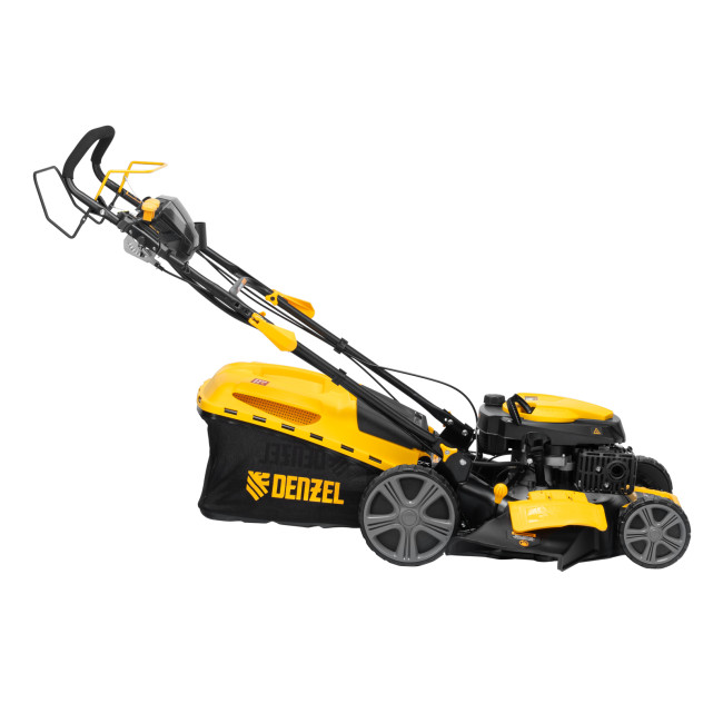 Газонокосилка бензиновая GLD-460SP-VE, 146 см3, шир. 46см, привод, вариатор, эл.старт, 60 л Denzel в Красноярске Газонокосилка бензиновая GLD-460SP-VE, 146 см3, шир. 46см, привод, вариатор, эл.старт, 60 л Denzel в Красноярске