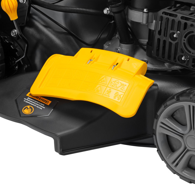 Газонокосилка бензиновая GLD-460SP-VE, 146 см3, шир. 46см, привод, вариатор, эл.старт, 60 л Denzel в Красноярске Газонокосилка бензиновая GLD-460SP-VE, 146 см3, шир. 46см, привод, вариатор, эл.старт, 60 л Denzel в Красноярске