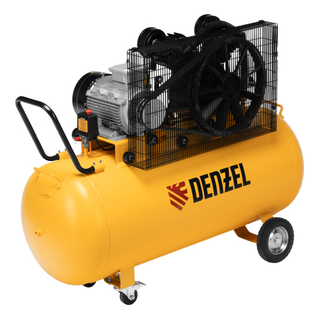 Компрессор воздушный рем. привод BCV 5500-T/270, 5,5 кВт, 270 литров, 850 л/мин Denzel в Красноярске