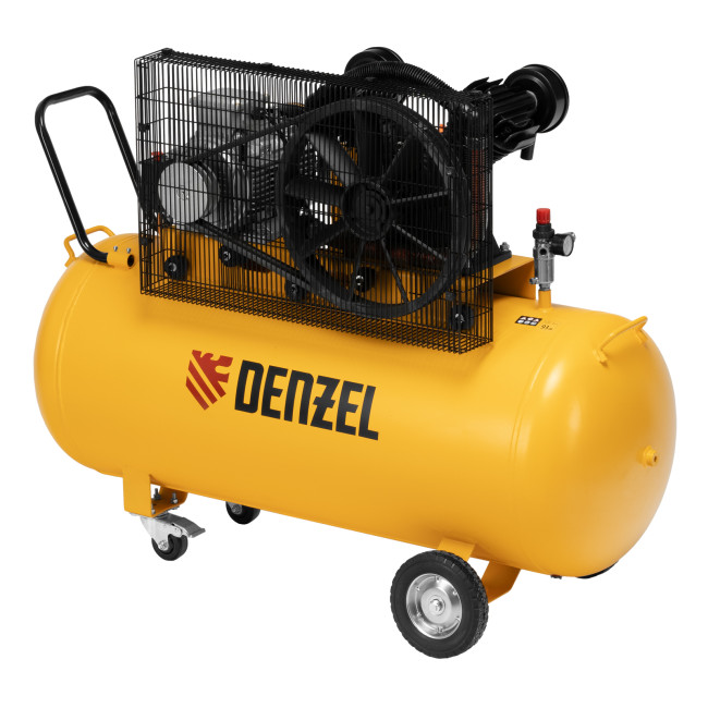 Компрессор воздушный рем. привод BCV 5500-T/270, 5,5 кВт, 270 литров, 850 л/мин Denzel в Красноярске