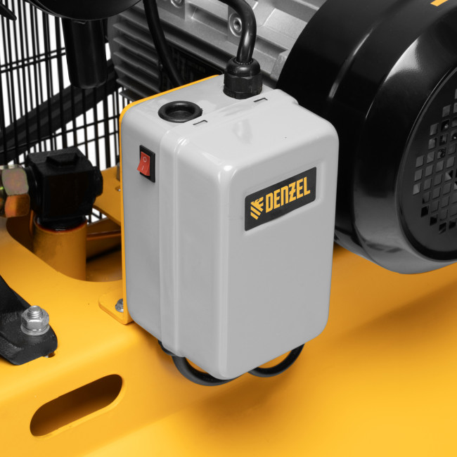 Компрессор воздушный рем. привод BCV 5500-T/270, 5,5 кВт, 270 литров, 850 л/мин Denzel в Красноярске