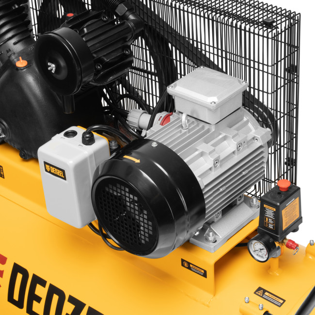 Компрессор воздушный рем. привод BCV 5500-T/270, 5,5 кВт, 270 литров, 850 л/мин Denzel в Красноярске