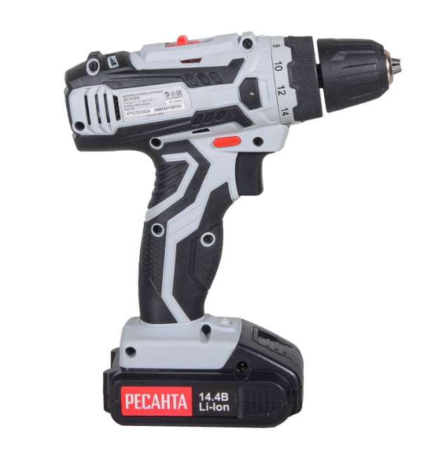 Дрель-шуруповерт аккумуляторная ДА-14-2ЛК Ресанта в Красноярске
