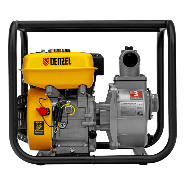 Мотопомпа бензиновая для чистой воды PX-50, 7 л.с, 2", 600 л/мин, глубина 8 м, напор 30 м Denzel в Красноярске