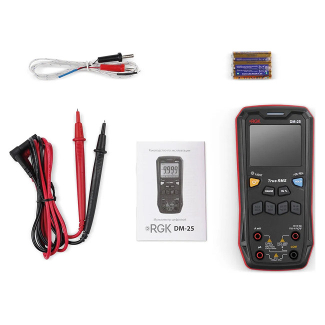 Мультиметр RGK DM-25 с поверкой в Красноярске