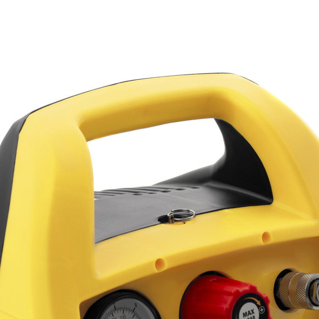 Компрессор воздушный безмасляный РС 1/6-180,1, 1 кВт, 180 л/мин, 6 л Denzel в Красноярске