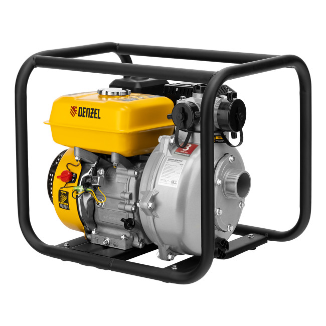 Мотопомпа бензиновая высоконапорная PX-50H, 7 л.с, 2", 600 л/мин, глубина 8 м, напор 65 м Denzel в Красноярске