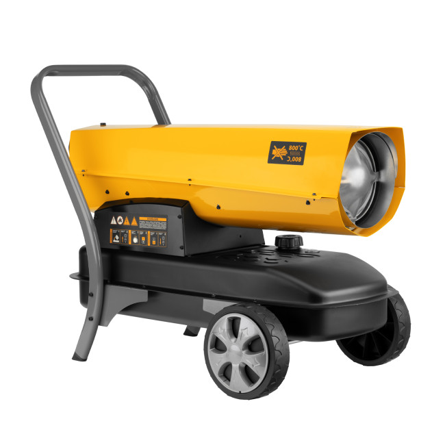 Дизельная тепловая пушка DHG-45i, 45 кВт, 1000 м3/ч, прямой нагрев, электронный термостат Denzel в Красноярске