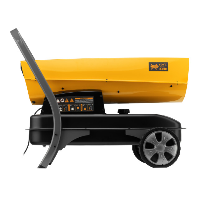 Дизельная тепловая пушка DHG-45i, 45 кВт, 1000 м3/ч, прямой нагрев, электронный термостат Denzel в Красноярске