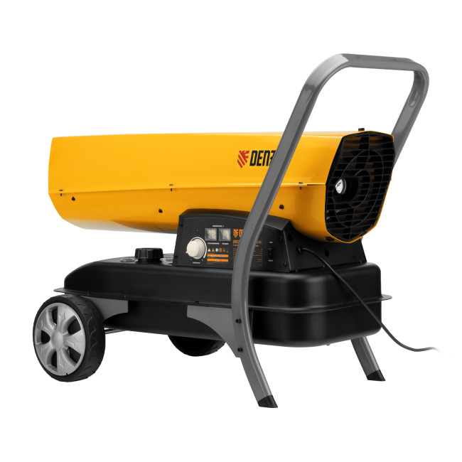 Дизельная тепловая пушка DHG-45i, 45 кВт, 1000 м3/ч, прямой нагрев, электронный термостат Denzel в Красноярске