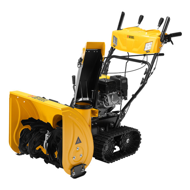 Бензиновая снегоуборочная машина SBM 610DT PRO, 212cc, гусеницы, эл.старт, блок. дифф. Denzel в Красноярске