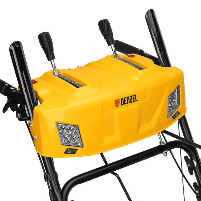 Бензиновая снегоуборочная машина SBM 610DT PRO, 212cc, гусеницы, эл.старт, блок. дифф. Denzel в Красноярске Бензиновая снегоуборочная машина SBM 610DT PRO, 212cc, гусеницы, эл.старт, блок. дифф. Denzel в Красноярске