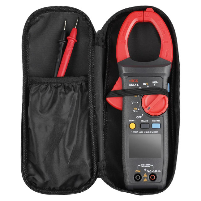 Токоизмерительные клещи RGK CM-14 с поверкой в Красноярске Токоизмерительные клещи RGK CM-14 с поверкой в Красноярске