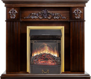 Каминокомплект Provence - Коньяк с очагом Majestic FX M Brass Каминокомплект Provence - Коньяк с очагом Majestic FX M Brass