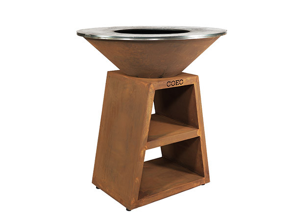 Уличный гриль Coeo TRIO 98 - CORTEN (Высота 110) в Красноярске