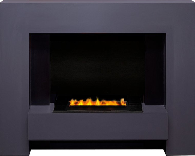 Каминокомплект Tokyo - Graphite Grey с очагом Cassette 400 LNH-INT PS (без дров) в Красноярске