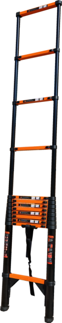 Лестница телескопическая 5м TM-1051С (углеродистая сталь) в Красноярске