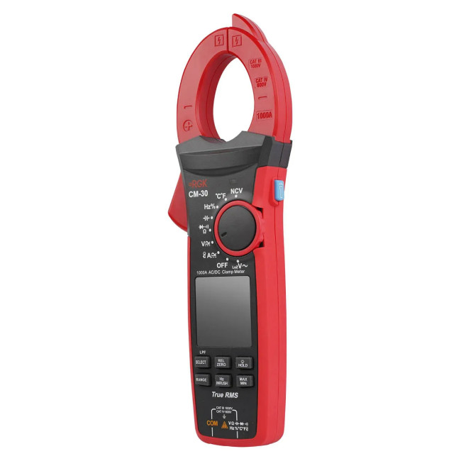 Токоизмерительные клещи RGK CM-30 с поверкой в Красноярске Токоизмерительные клещи RGK CM-30 с поверкой в Красноярске