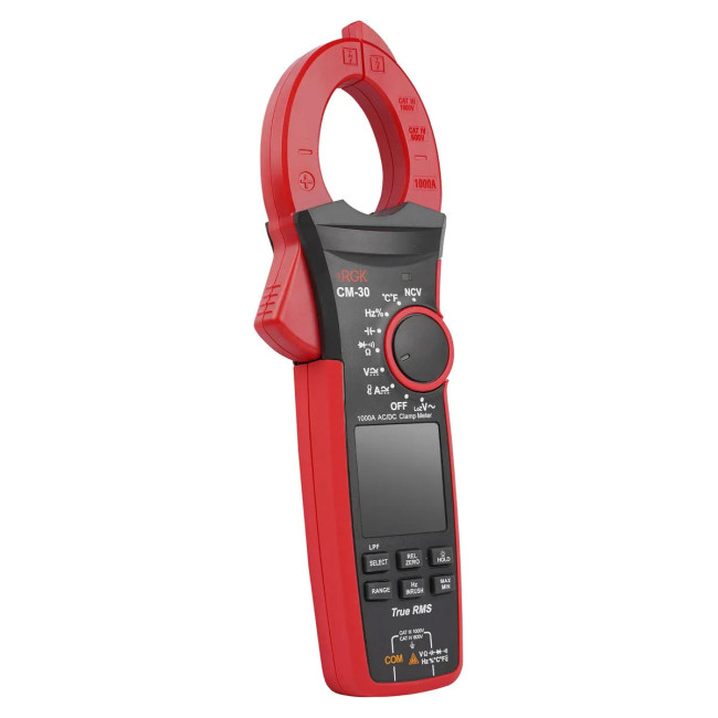 Токоизмерительные клещи RGK CM-30 с поверкой в Красноярске Токоизмерительные клещи RGK CM-30 с поверкой в Красноярске