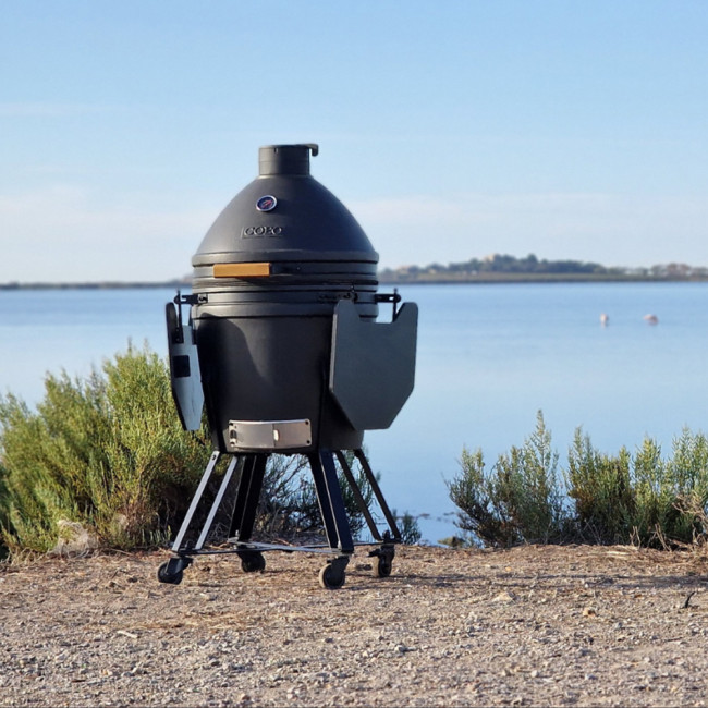 Керамический гриль Coeo Quatro L с тележкой в Красноярске