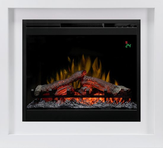 Каминокомплект Bronx - Белый с очагом Symphony 26'' DF2624L-INT в Красноярске