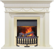 Каминокомплект Corfu - Слоновая кость с очагом Danville Brass FB2 Каминокомплект Corfu - Слоновая кость с очагом Danville Brass FB2