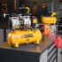 Компрессор DLS650/10 безмаслянный малошумный 650 Вт, 120 л/мин, ресивер 10 л Denzel в Красноярске
