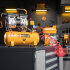 Компрессор DLS650/10 безмаслянный малошумный 650 Вт, 120 л/мин, ресивер 10 л Denzel в Красноярске