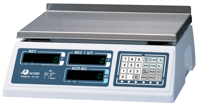 Весы Acom AC-100-20 RS232C в Красноярске