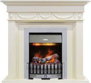 Каминокомплект Corfu - Слоновая кость с очагом Danville Chrome FB2 Каминокомплект Corfu - Слоновая кость с очагом Danville Chrome FB2