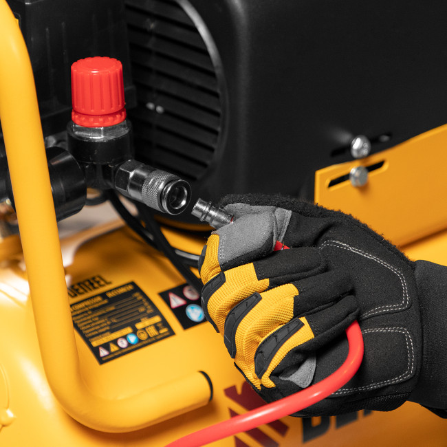 Компрессор воздушный DLC1300/24 безмасляный 1.3 кВт, 24 литра, 206 л/мин Denzel в Красноярске