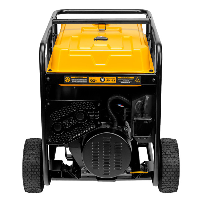 Генератор бензиновый PS-180EA, 18 кВт,230 В, 65л, разъём ATS,эл.старт Denzel в Красноярске