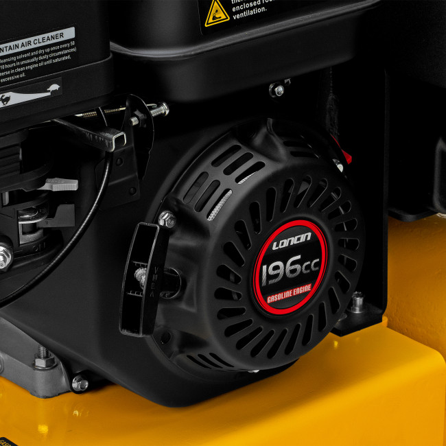 Виброплита бензиновая VC-30W, 30 кН, 60*45 см, 196 см3, бак для воды Denzel в Красноярске