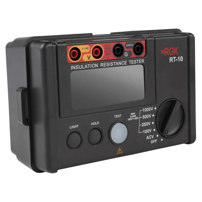 Цифровой мегаомметр RGK RT-10 с поверкой в Красноярске