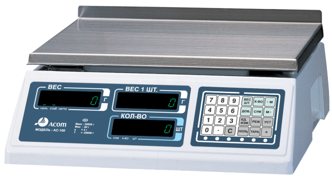 Весы Acom AC-100-30 RS232C в Красноярске