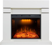 Каминокомплект Lindos - Белый с очагом Emerald 28 Каминокомплект Lindos - Белый с очагом Emerald 28