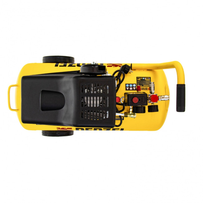 Компрессор воздушный прямой привод DC1700/50, 1.7 кВт, 50 литров, 260 л/мин Denzel в Красноярске